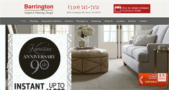 Desktop Screenshot of barringtonflooring.com